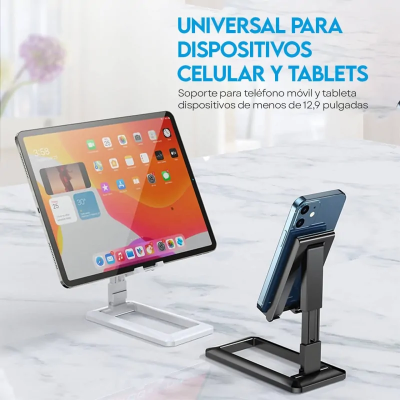 Soporte Metálico para Móviles Giratorio
