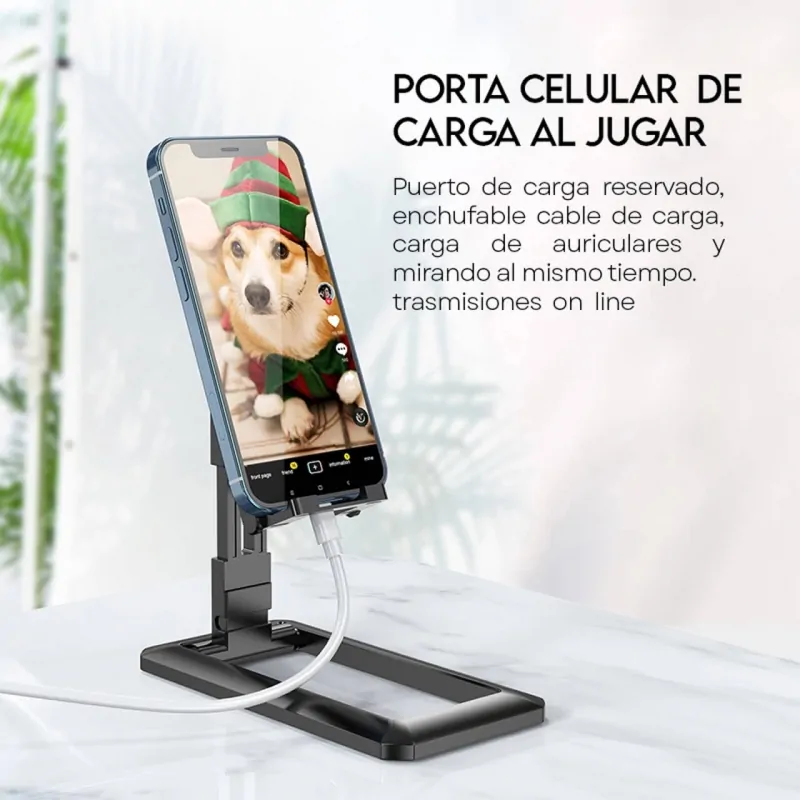 Soporte Metálico para Móviles Giratorio - Image 8