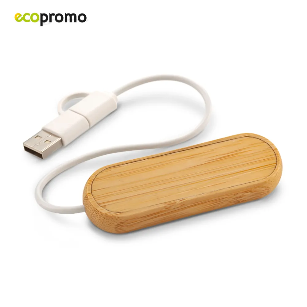 Puerto USB Massimo Bamboo 1