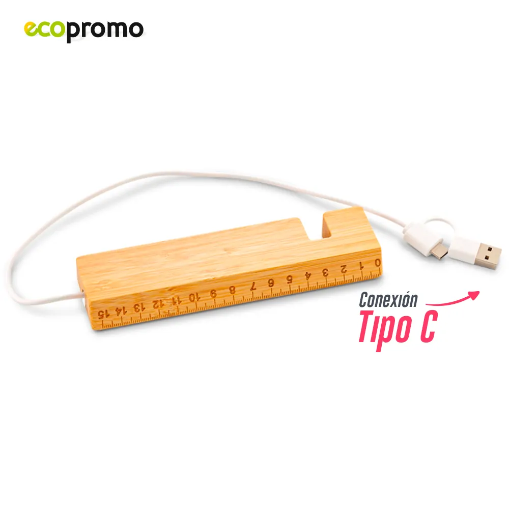 Puerto USB Ruler Bamboo 1