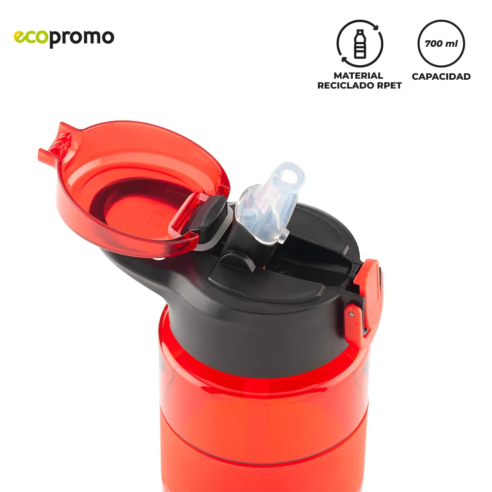 BOTILITO PLASTICO GRIPLY RPET 700ml 5