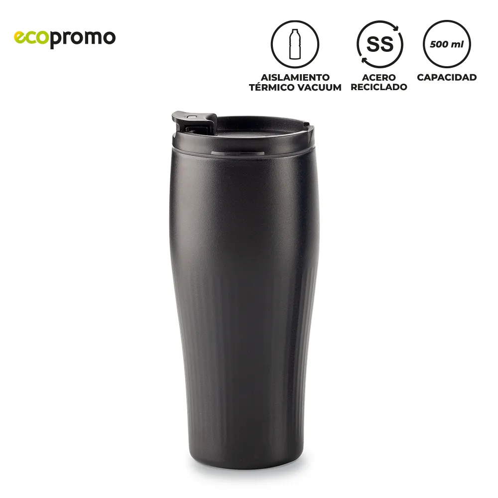 Mug Metálico Tasso 500ml 1