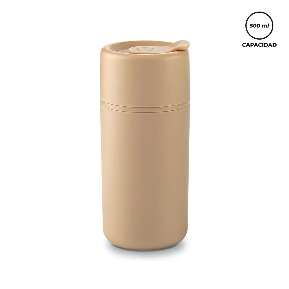 MUG PLASTICO QUOVO 500ml 0
