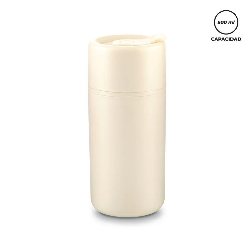 MUG PLASTICO QUOVO 500ml 1