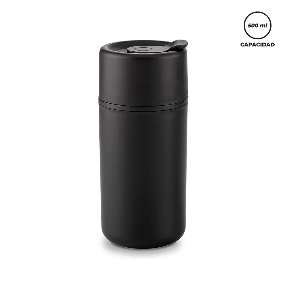 MUG PLASTICO QUOVO 500ml 3