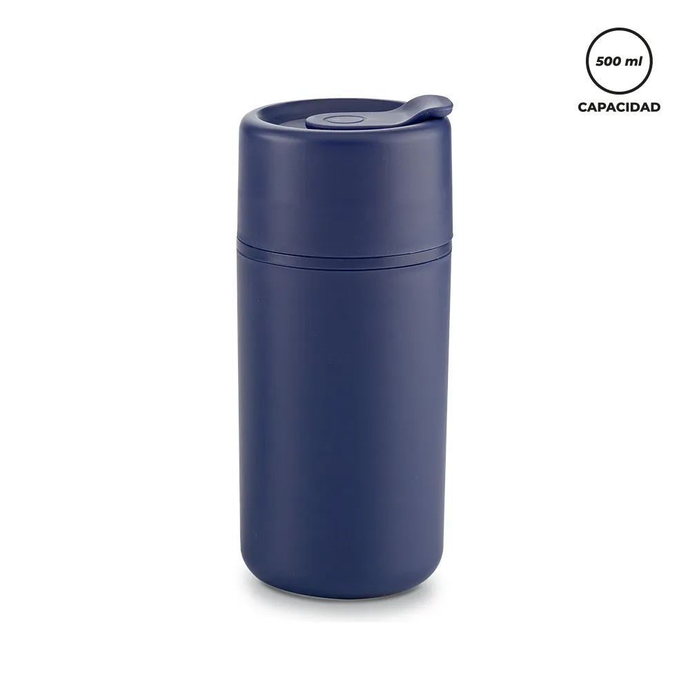 MUG PLASTICO QUOVO 500ml 4