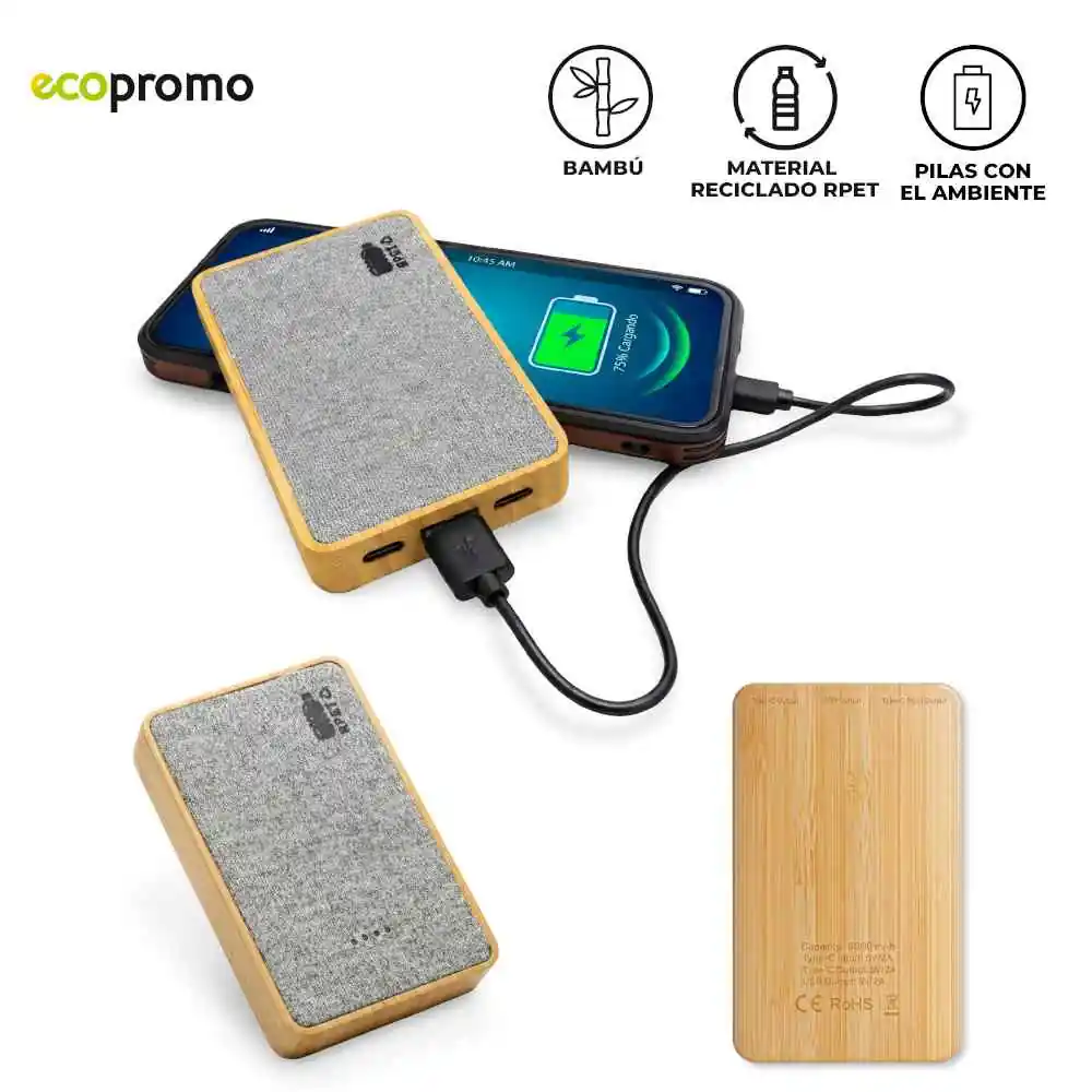 Pila Recargable Kode 5000 mAh Rpet.